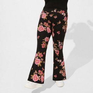 Torrid Floral Flare Leggings 3x